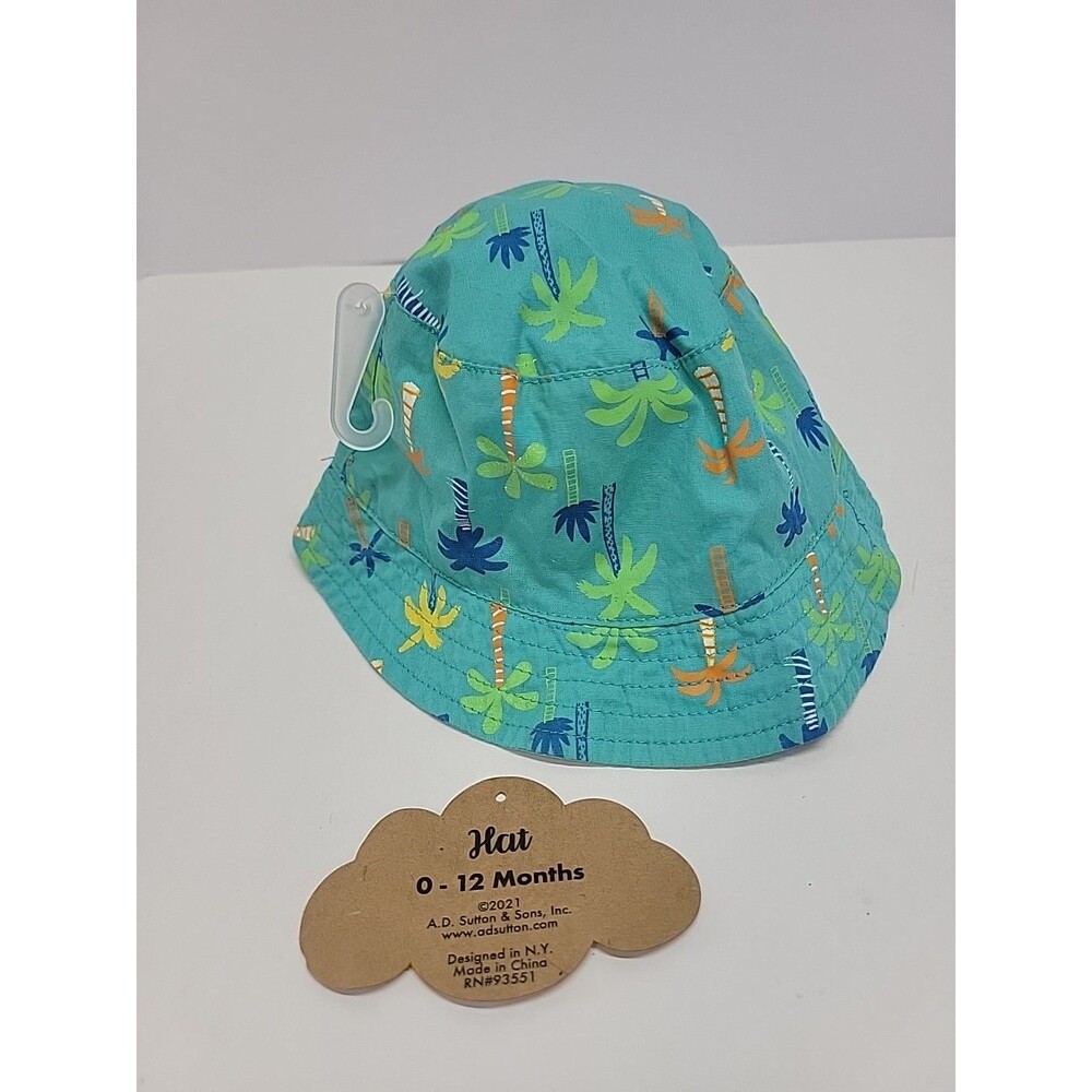 Baby Essentials BABY BOY BEACH Sun HAT 0-12 MONTHS‎ NWT